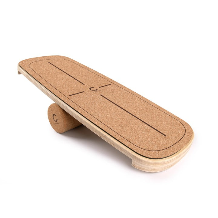 Balance Board Kork - Surf curved 74 x 28 x 12 cm