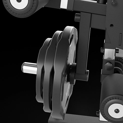 ATX® Beinstrecker-Beuger Sitzend/liegend Hantelscheiben 50 mm
