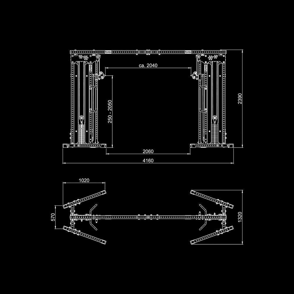 ATX® Cable Crossover cable pull station
