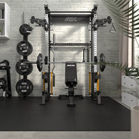 ATX® Cable Half Rack mit 2 x 90 kg Steckgewichte Beispielbild Studio