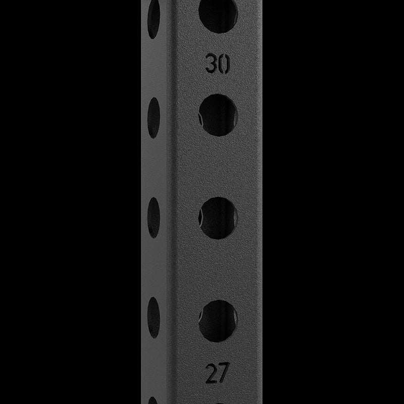 ATX® Half Rack 510 mit Latzugstation - 100 kg Steckgewichte - Höhe 195 cm Laserskalierung