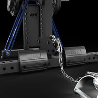 ATX® Half Rack 780 mit Latzug - Plate Load stabile Fußstützen