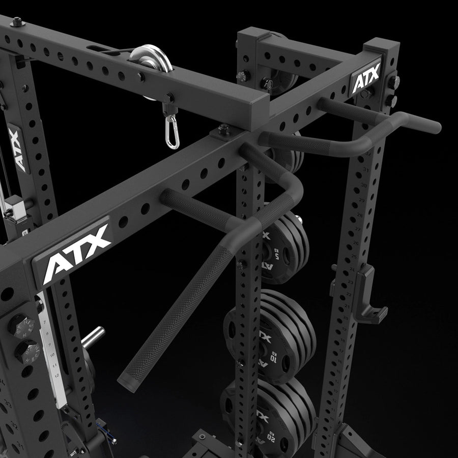 ATX® Half Rack 780 mit Extension und Latzug Plate Load