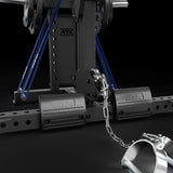 ATX® Half Rack 780 mit Extension und Latzug Plate Load Fußstützen
