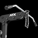 ATX® Latzug und Ruderzug - 115 kg Steckgewichte praktische Ablage