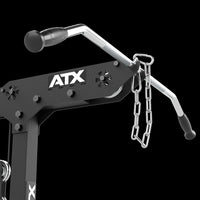 ATX® Latzug und Ruderzug - 115 kg Steckgewichte praktische Ablage