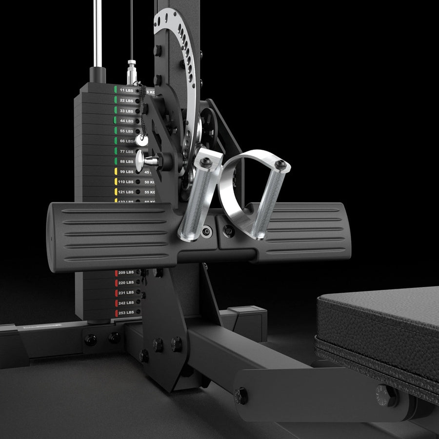 ATX® Lat Pulldown and Seated Row - 115 kg Stack Weights