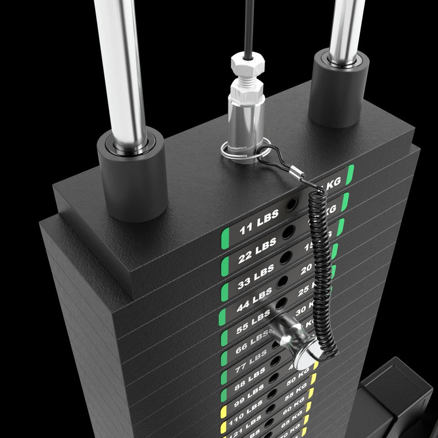 ATX® Lat Pulldown and Seated Row - 115 kg Stack Weights