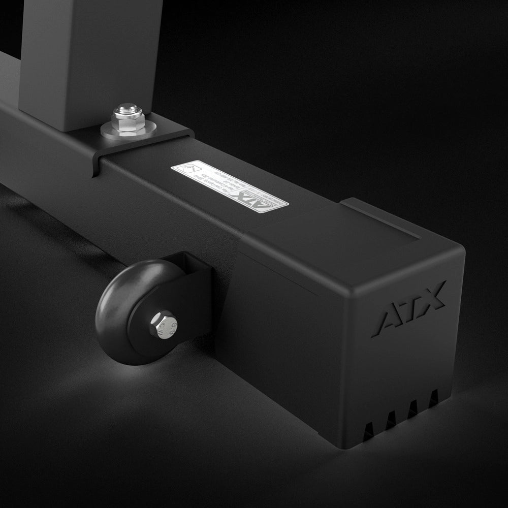 ATX® Multibank MBX-610 - Hantelbank Gummifüße und Transportrollen