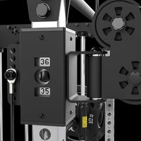 ATX® Multi Smith Rack - Höhe 215 cm - 2 × 100 kg 39-fach verstellbar