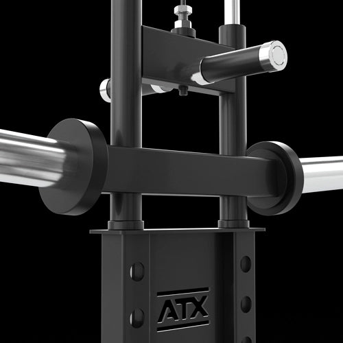 ATX® Power Rack 640/660 mit Latzug - Hantelscheiben, in 2 Höhen
