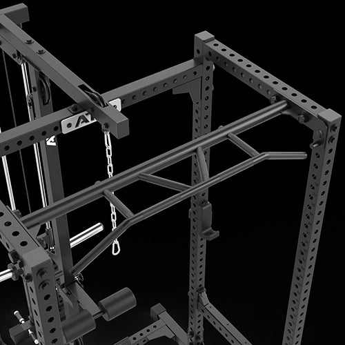 ATX® Power Rack 640/660 mit Latzug - Hantelscheiben Klimmzugstange