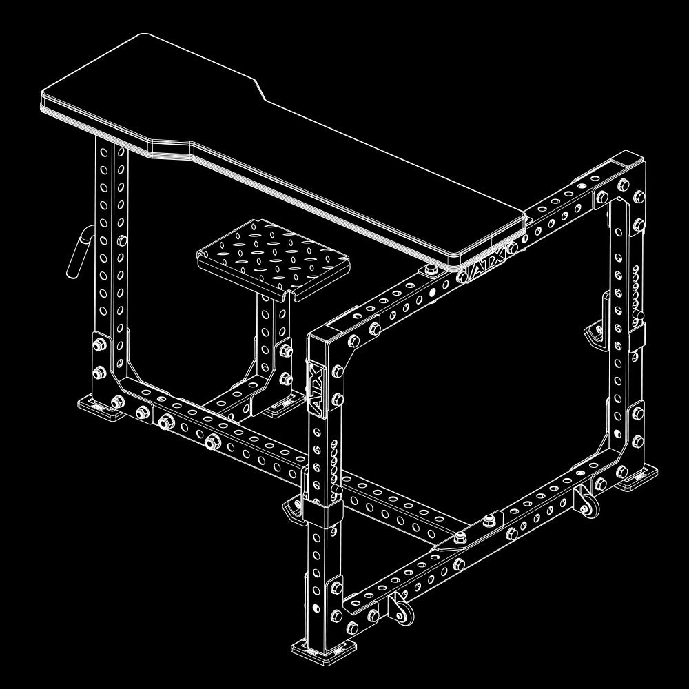 Seal Row Ruderbank ATX® Isoansicht