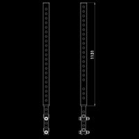 ATX® RIG Upright Tube Extension Maße