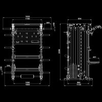 ATX® Kraftstation - Power Station XTL - Höhe 225 cm Maße