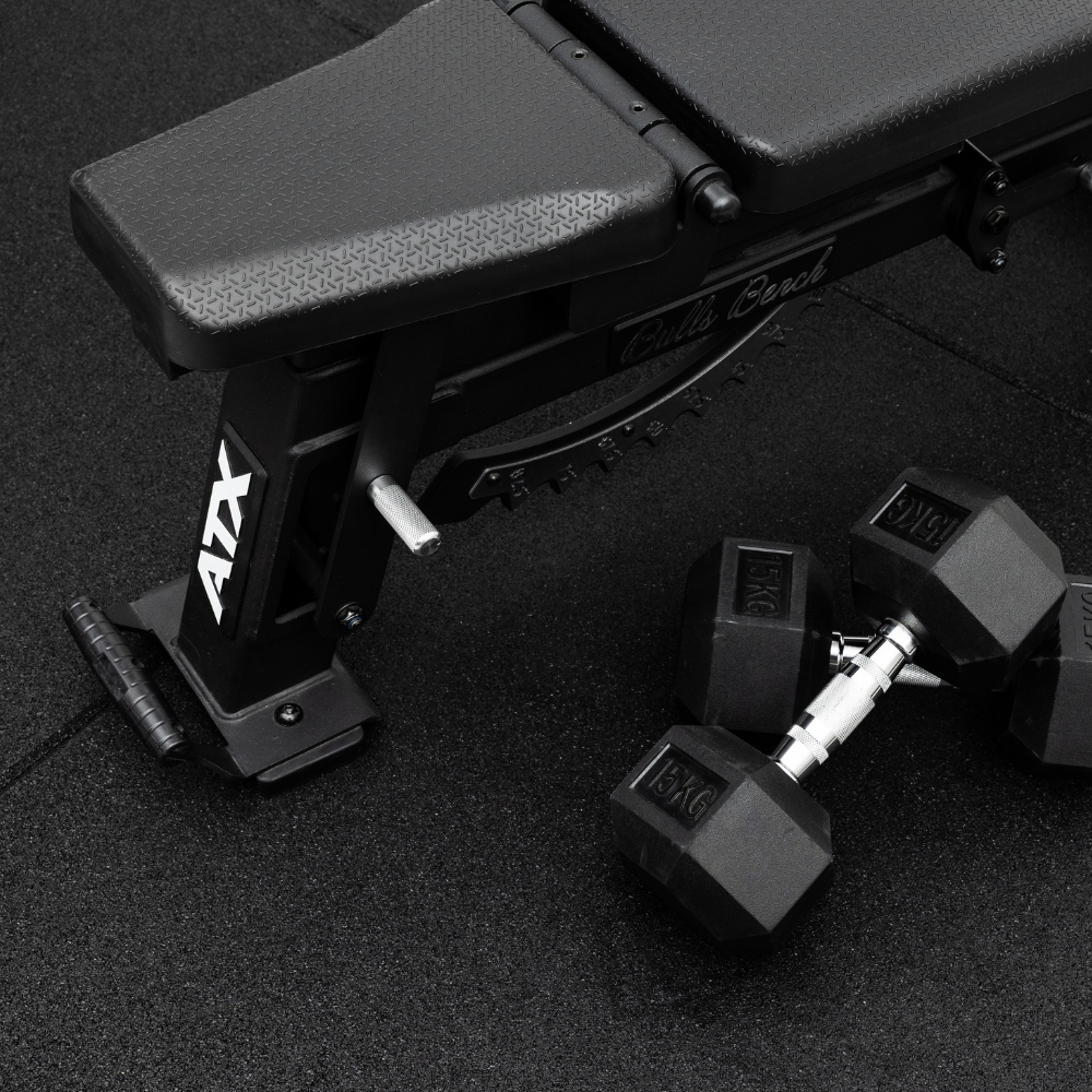 Fallschutz Gummi Fitnessstudio