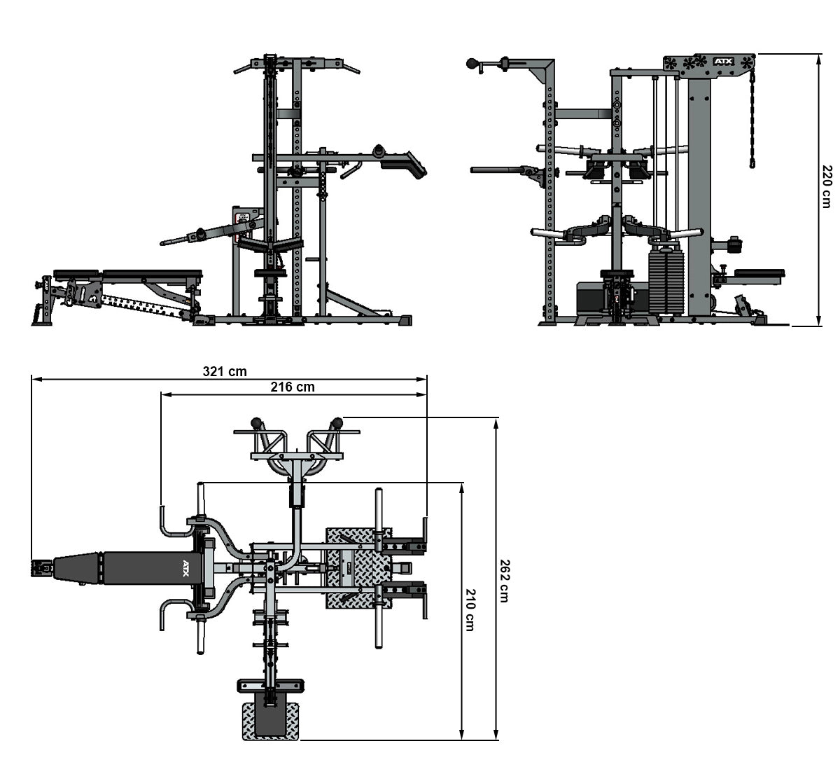 ATX® Kraftstation - Multiplex Gym