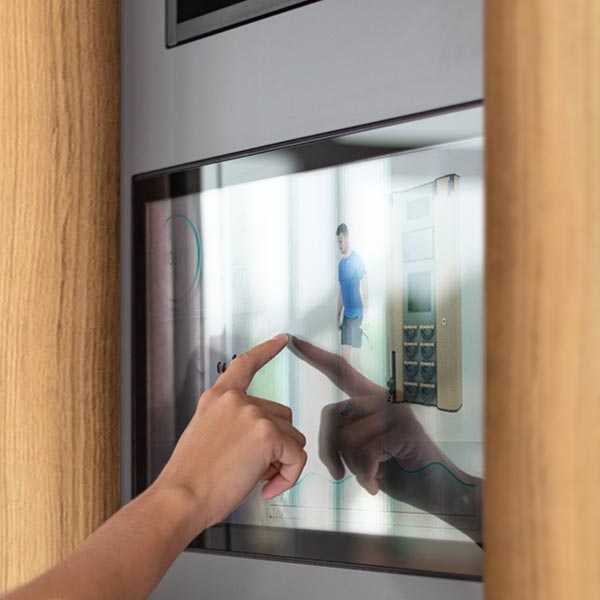 NOHrD WallCompact Wandzugstation Touchscreen