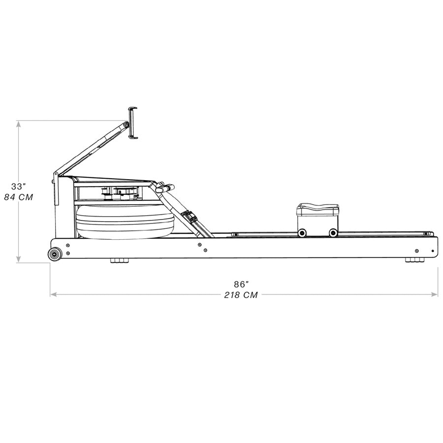 Produktdetails Rudergerät WaterRower Performance