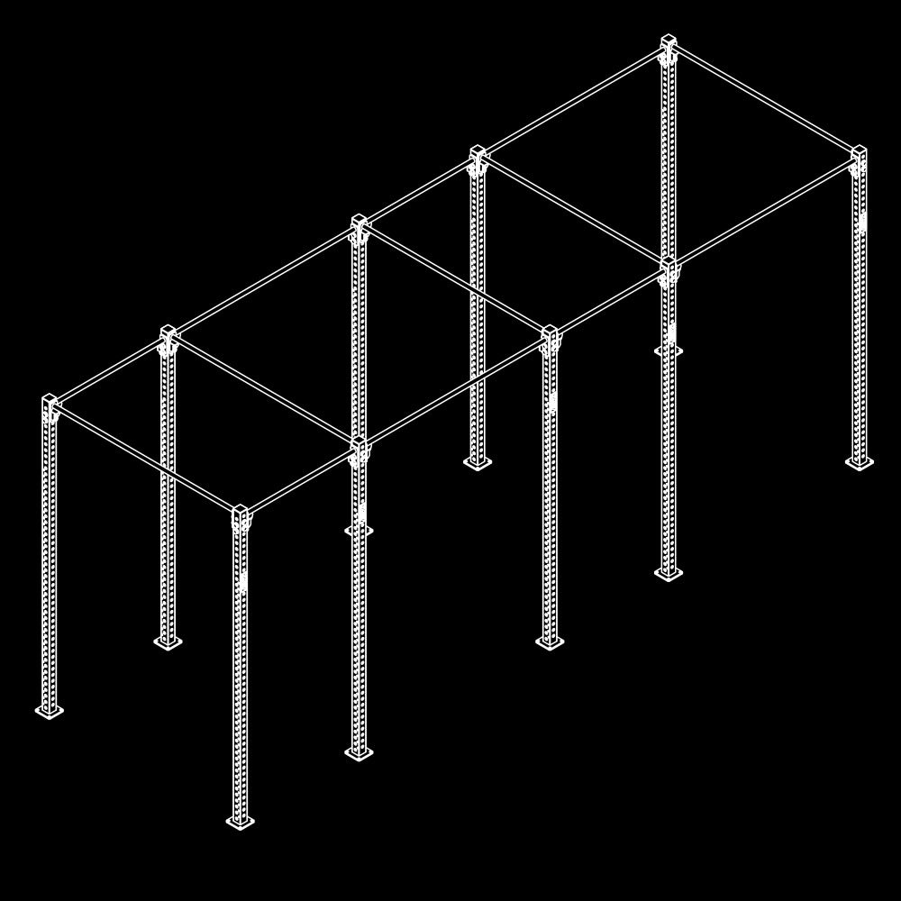 ATX® Functional Rig 700 - Basic 4 Isoansicht