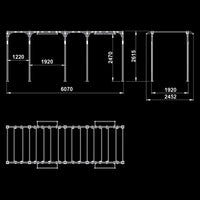 ATX® Functional Rig 700 - Ladder 4 Maße