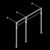 ATX® Functional WALL RIG 700 - Standard 2Isoansicht
