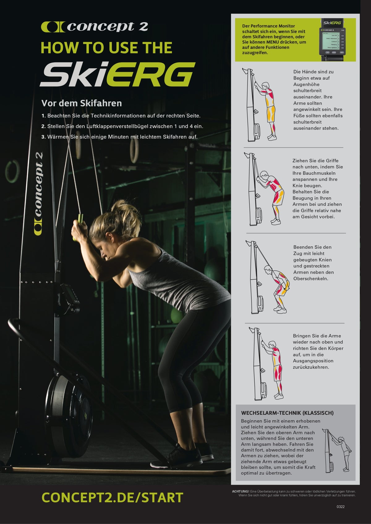 How To SkiErg - Trainingsanleitung