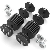 ATX® Octa-Dumbbells 2 x 24 kg Gesamtansicht