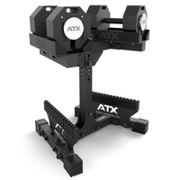 ATX® Adjustable Dumbbell Stand - M mit Kurzhanteln