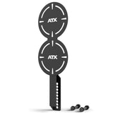 ATX® Ballwurf Zielscheibe doppelt