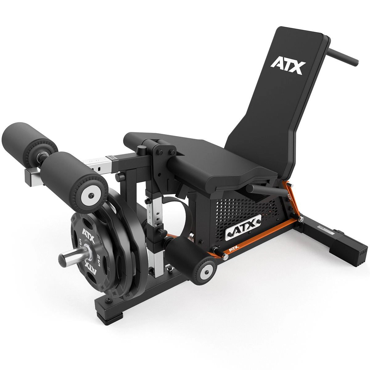 ATX® Beinstrecker-Beuger Sitzend/liegend inkl. Hantelscheiben