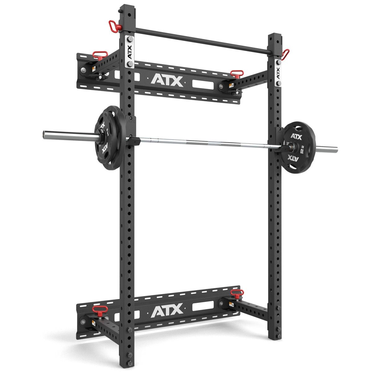 ATX® Fold Back Rack 750 inklusive Mounting Rail und Hantelscheiben