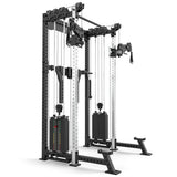ATX® Cable Half Rack mit 2 x 90 kg Steckgewichte Komplettstation