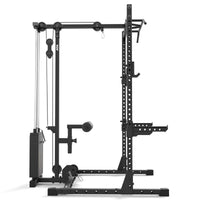 ATX® Latzug-Anbauoption - 100 kg Steckgewichte seitliche Ansicht
