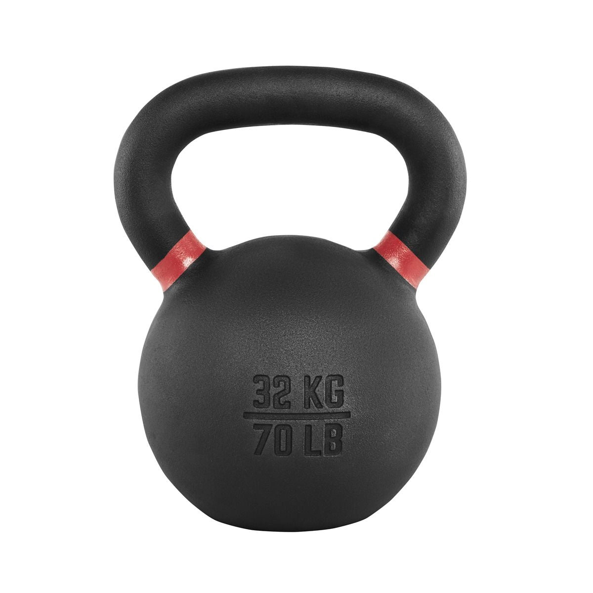 ATX Guss-Kettlebell 32 kg mit Gewichtsangabe und rotem Farbcode