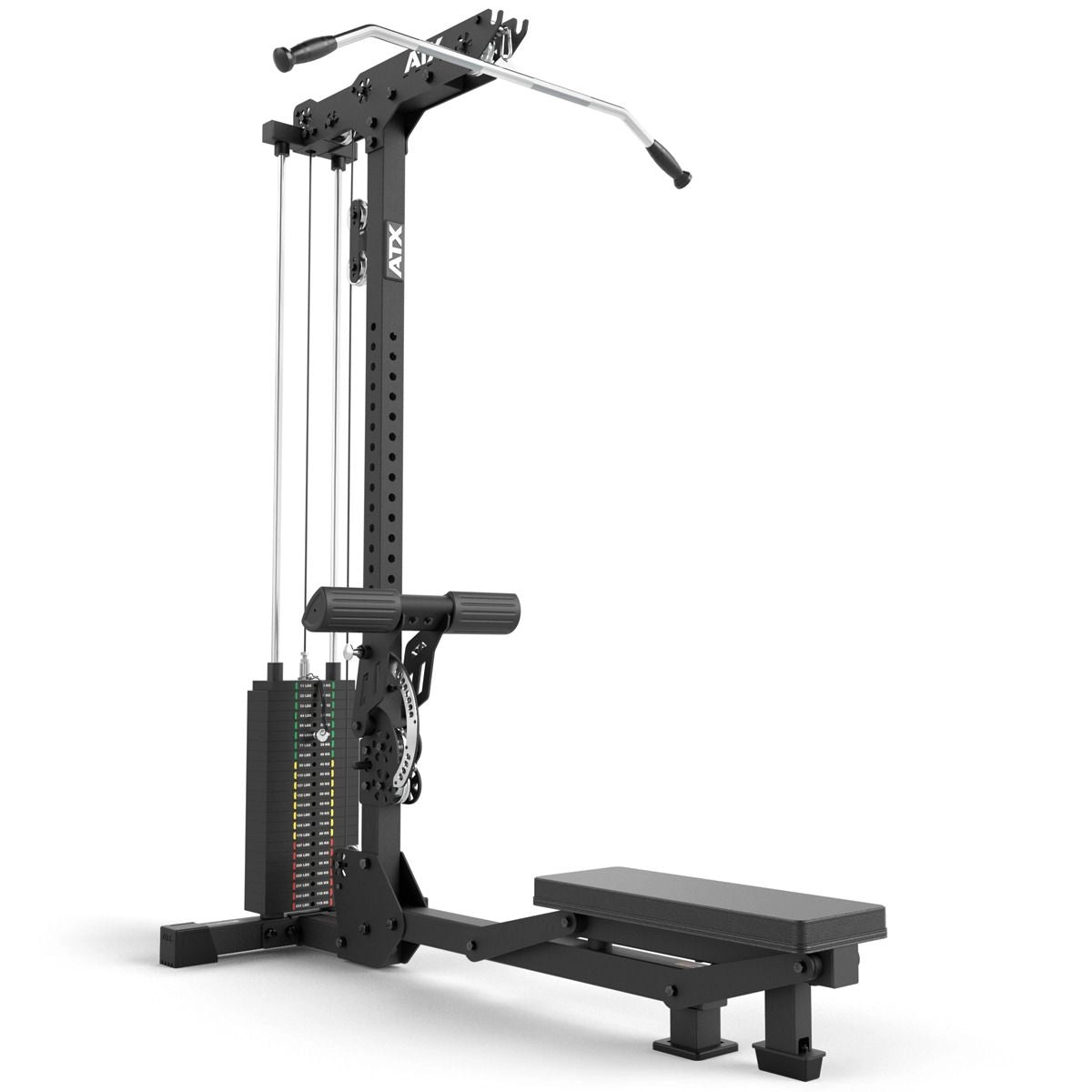ATX® Latzug und Ruderzug - 115 kg Steckgewichte verstellbar