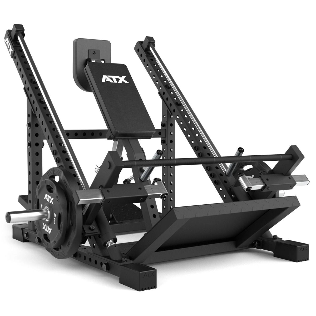 ATX® Rudermaschine - Double-side Linear Row mit Hantelscheiben