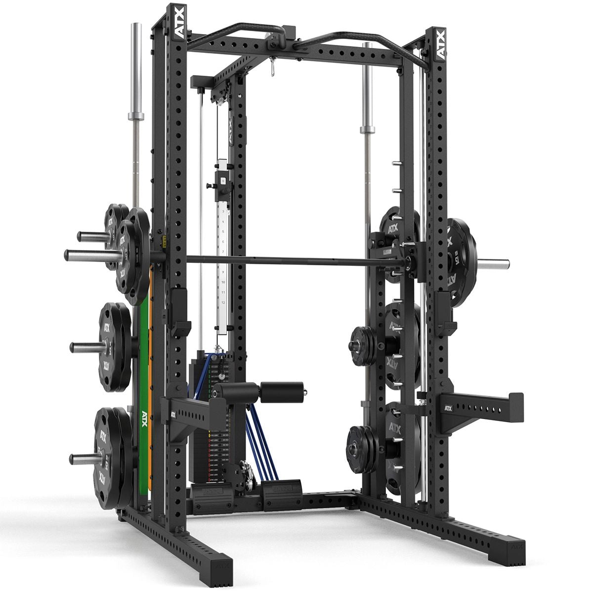 ATX® Multipresse-Rack 780 Komplettstation inkl. Hantelscheiben