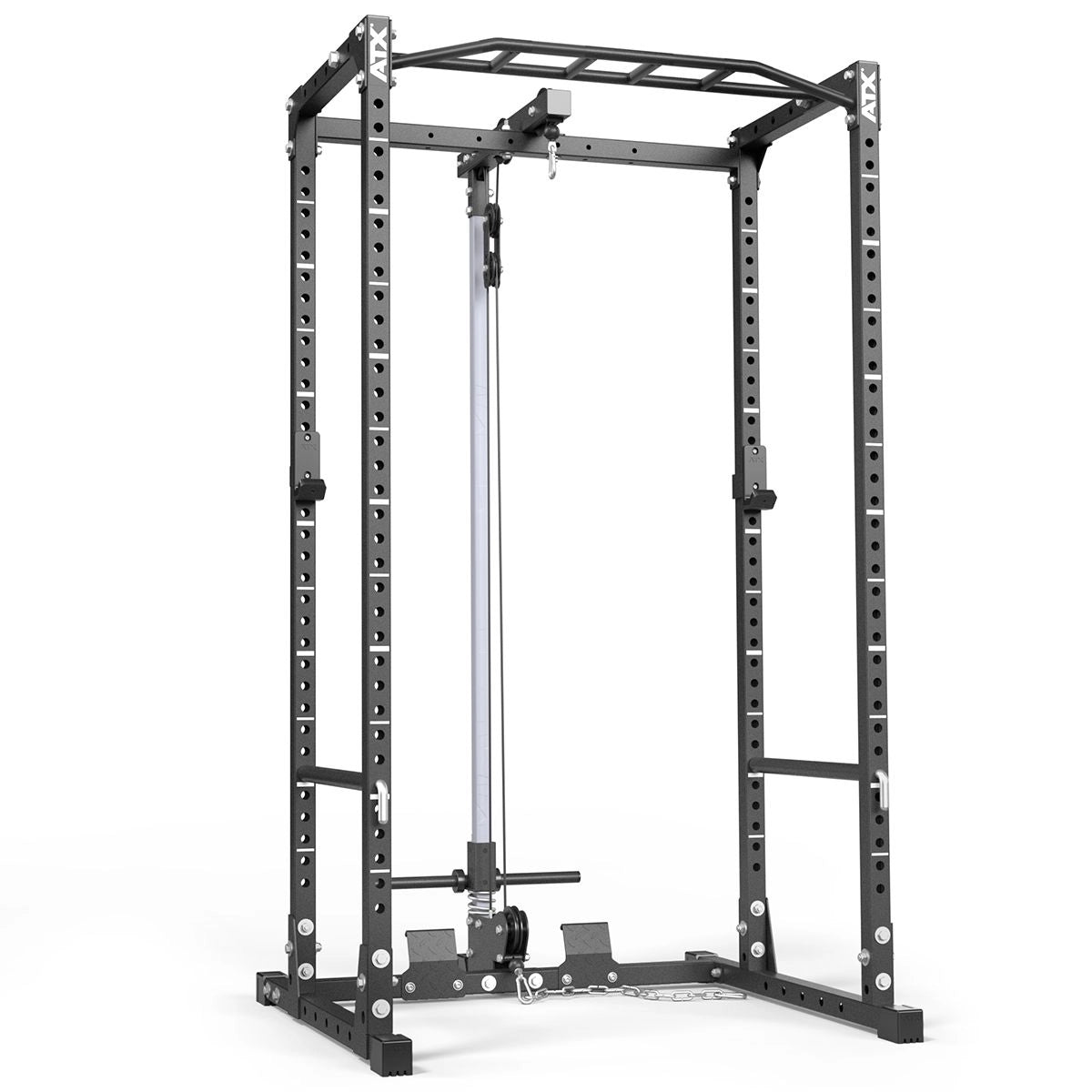 ATX® Power Rack PRX-520-XS mit Plate Load Latzug - Höhe 215 cm