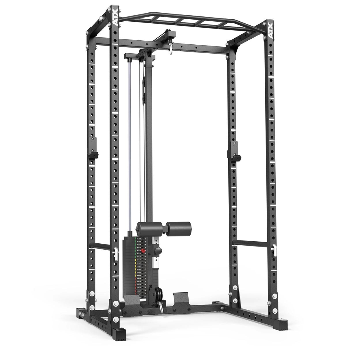 ATX® Power Rack PRX-520-XS mit Latzug 100 kg Steckgewichte