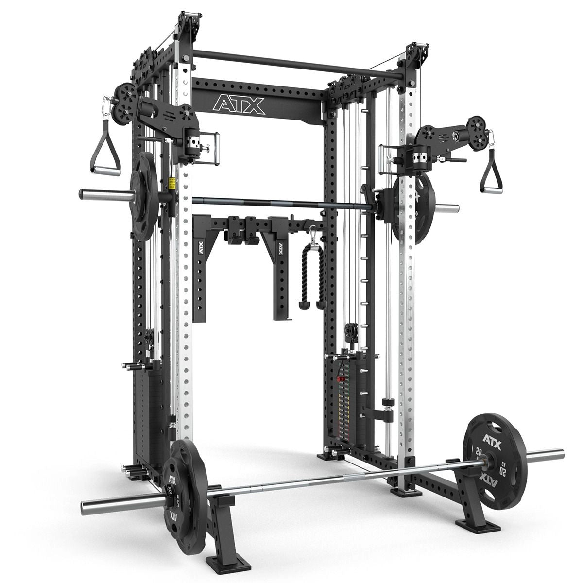 ATX® Rack-Zugstation mit Multipresse mit Deadlift Ablage