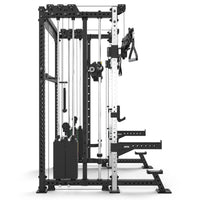 ATX® Rack-Zugstation mit Multipresse Ansicht von der Seite