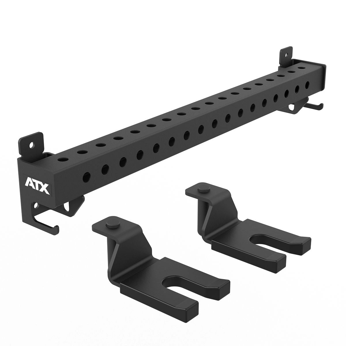 ATX® Rack-Zubehör-Ablage - Storage 500 Series - inkl 2 Hantelstandenhalter, individuell platzierbar.