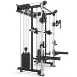 ATX® Rack-Zugstation inkl. Multipresse zur Wandbefestigung Seitenansicht