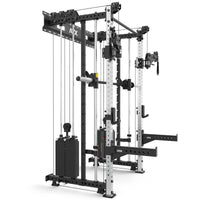 ATX® Rack-Zugstation inkl. Multipresse zur Wandbefestigung Seitenansicht