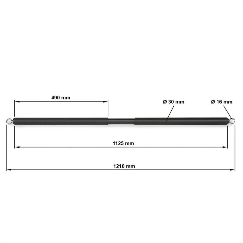 Universal Cross Bar mit Ösen