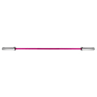 Technik Bar 7,5 kg - Pink - extra leichte Aluminium Hantel Gesamtansicht