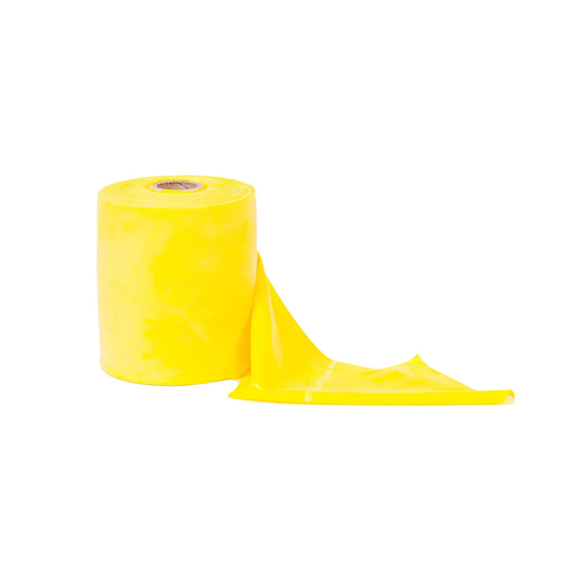 TheraBand Rolle 45,5 m - gelb dünn 